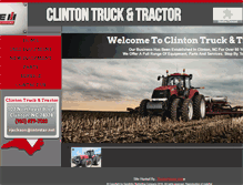 Tablet Screenshot of clintontt.com